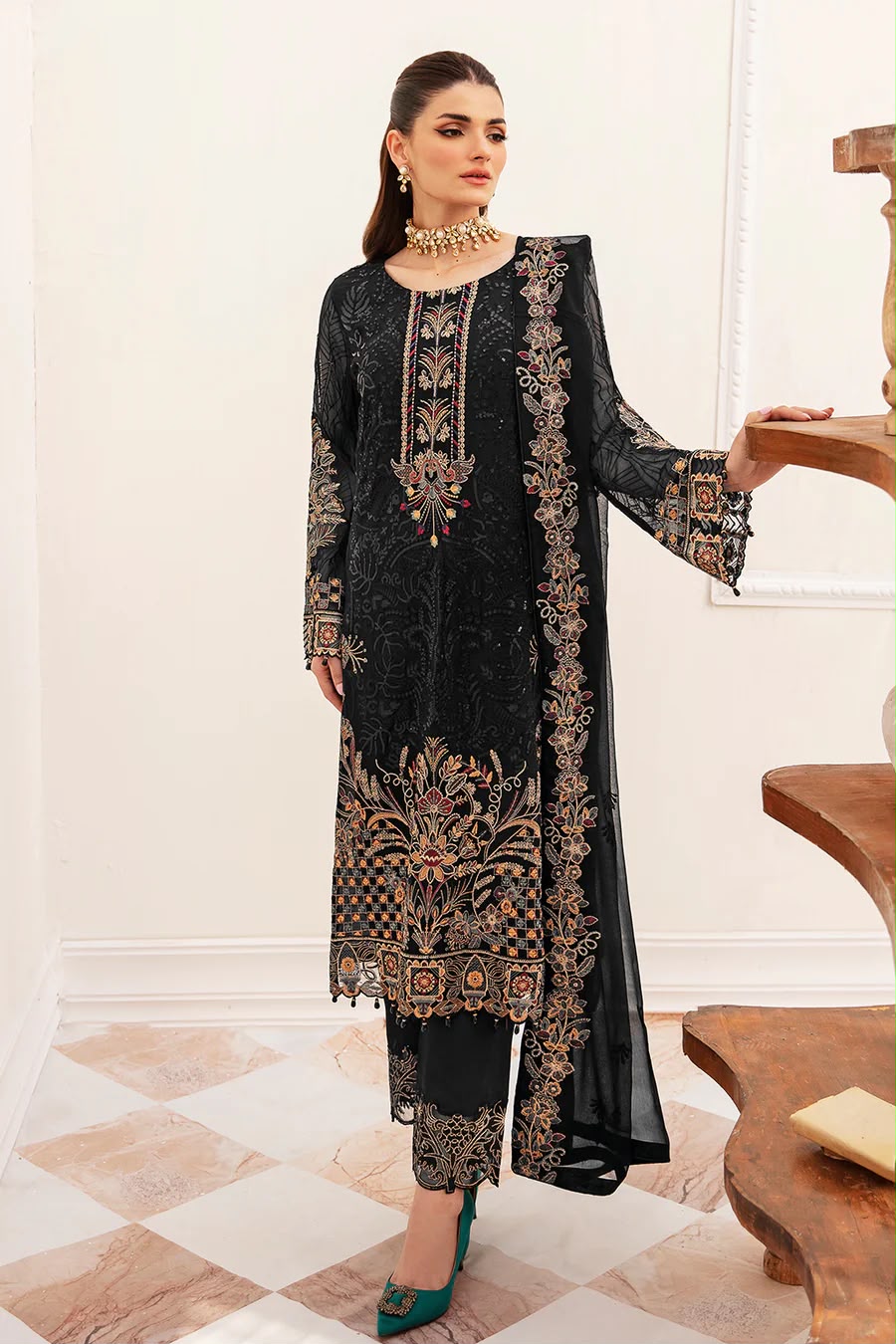 Ramsha luxury chiffon