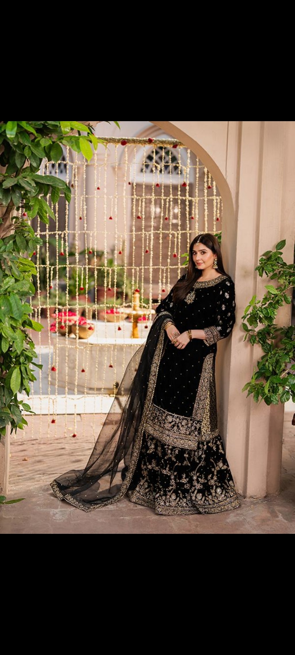 Haseen's formal dress