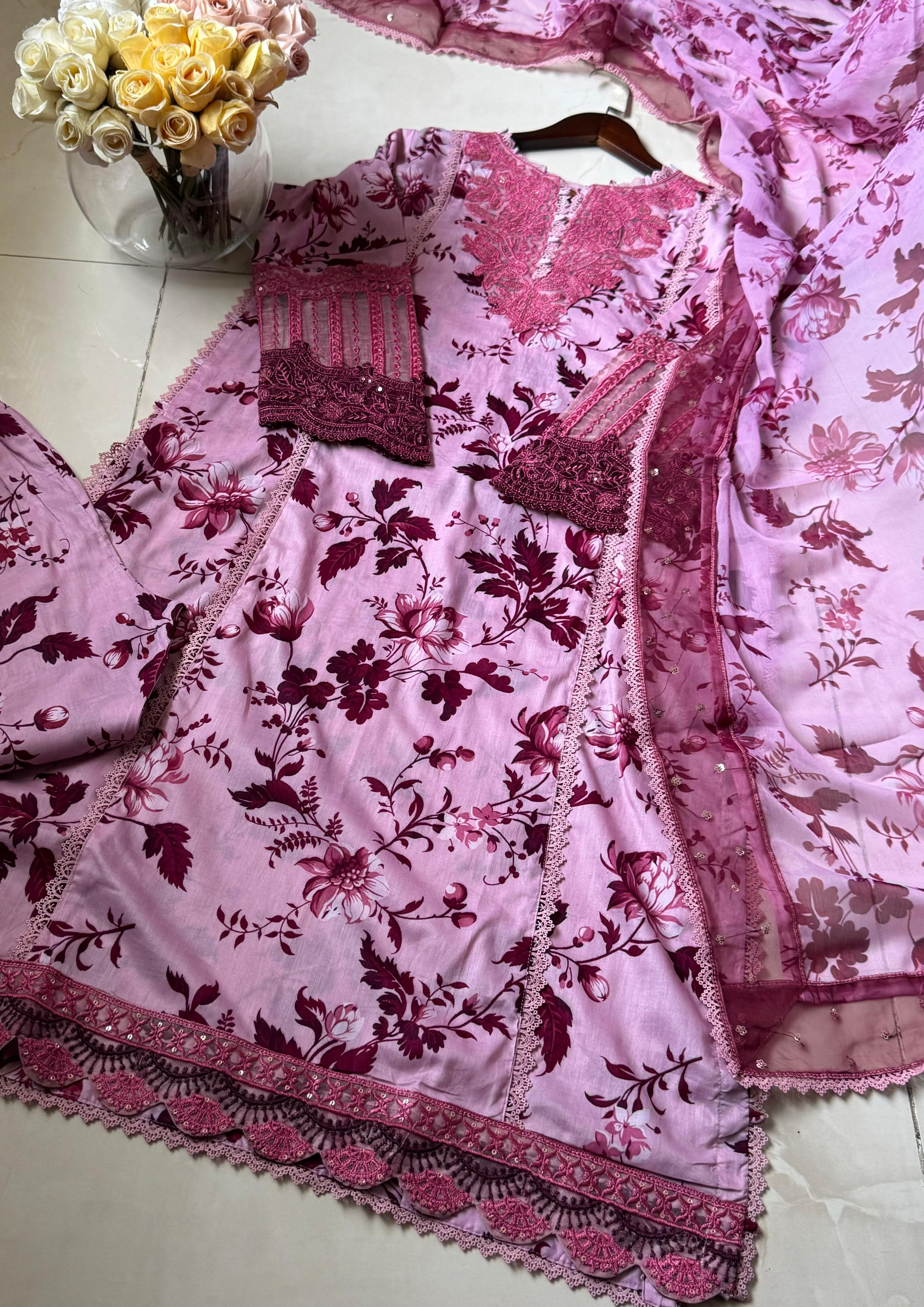 Beautiful lawn readymade dresses