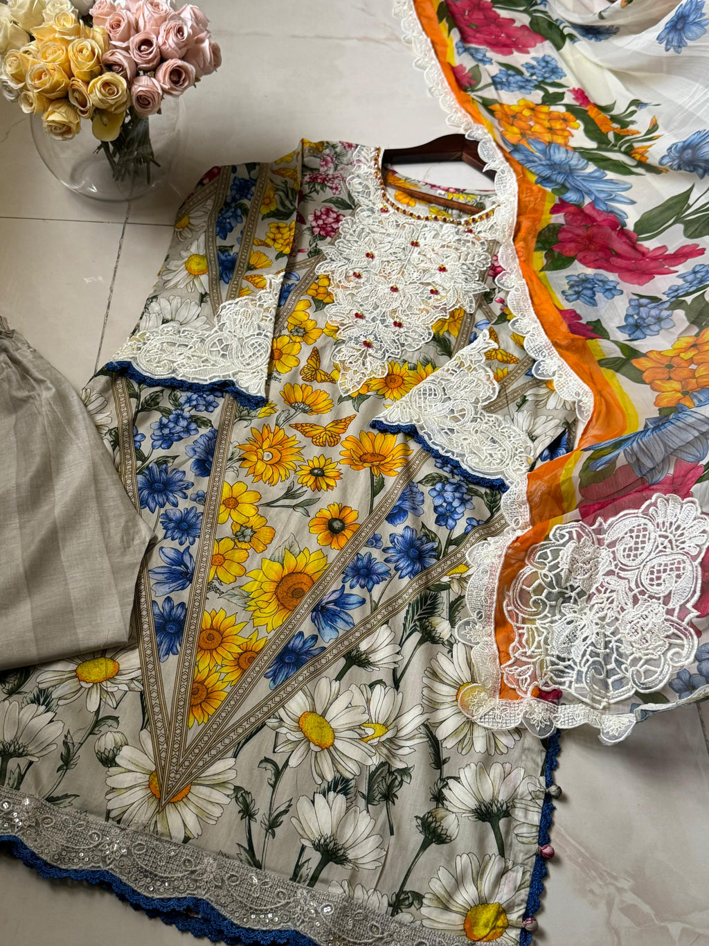 Beautiful lawn readymade dresses