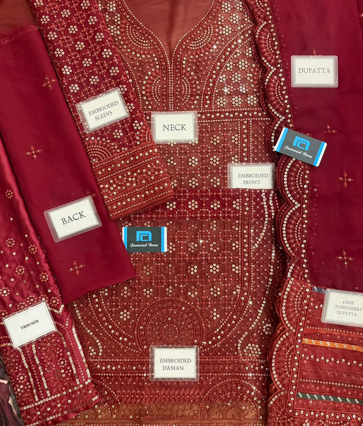 ✨ BAROOQUE LUXURY EMBROIDERED CHIFFON ✨