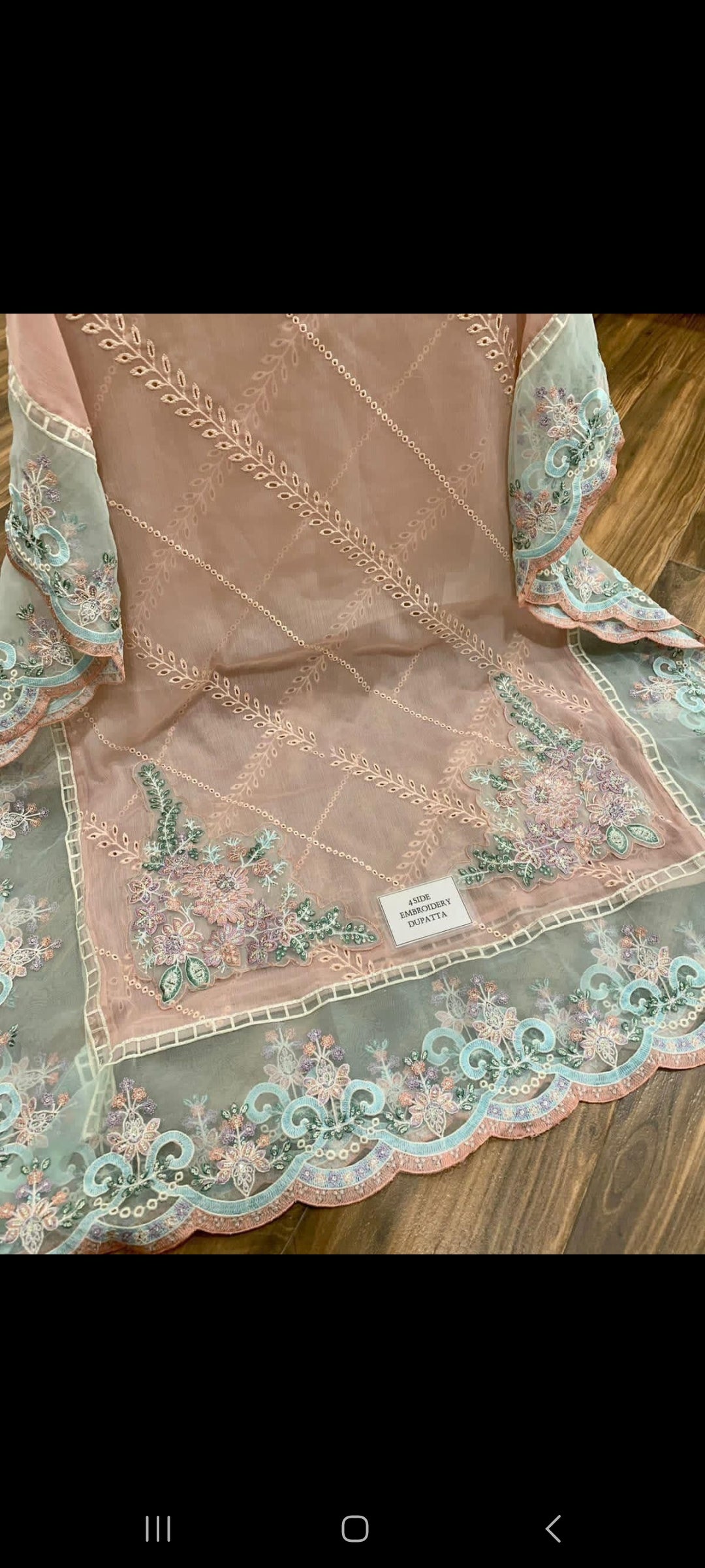 Maria b chiffon dress
