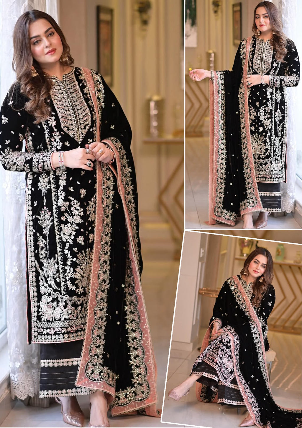 Aneela's chiffon dress