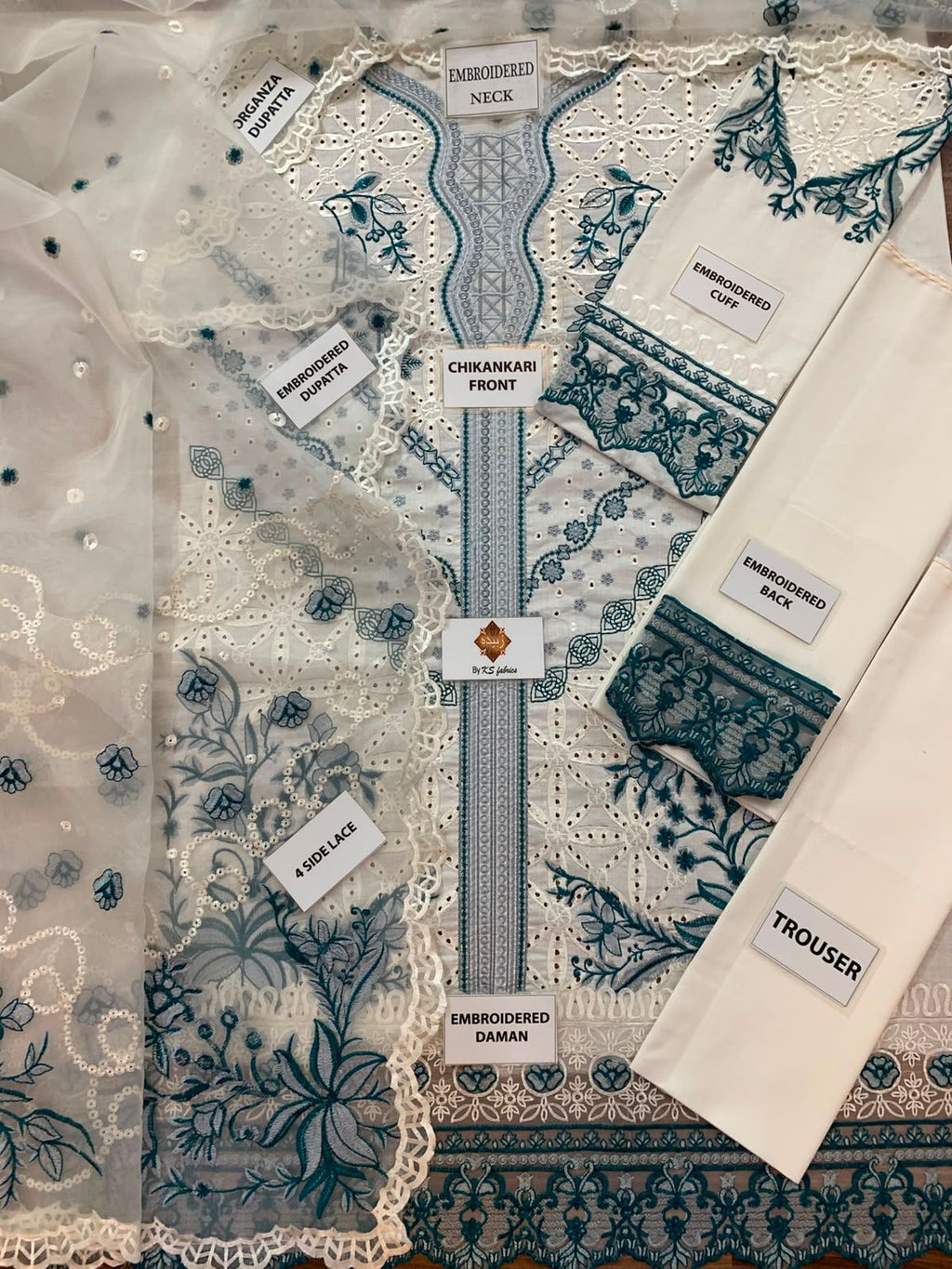 Aneela's lawn cotton dress