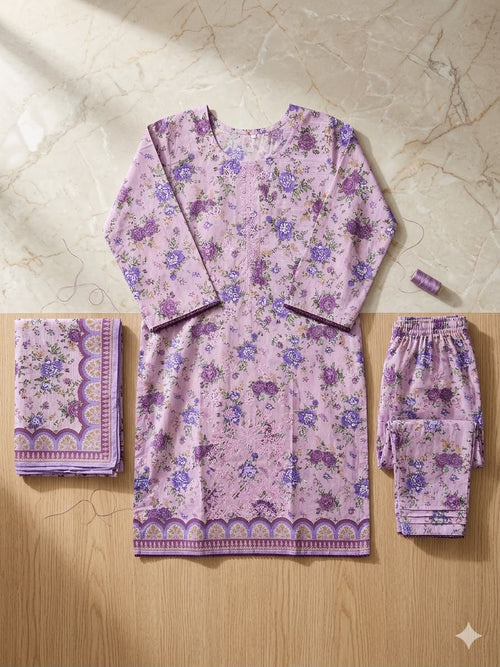 Embriodered lawn dresses