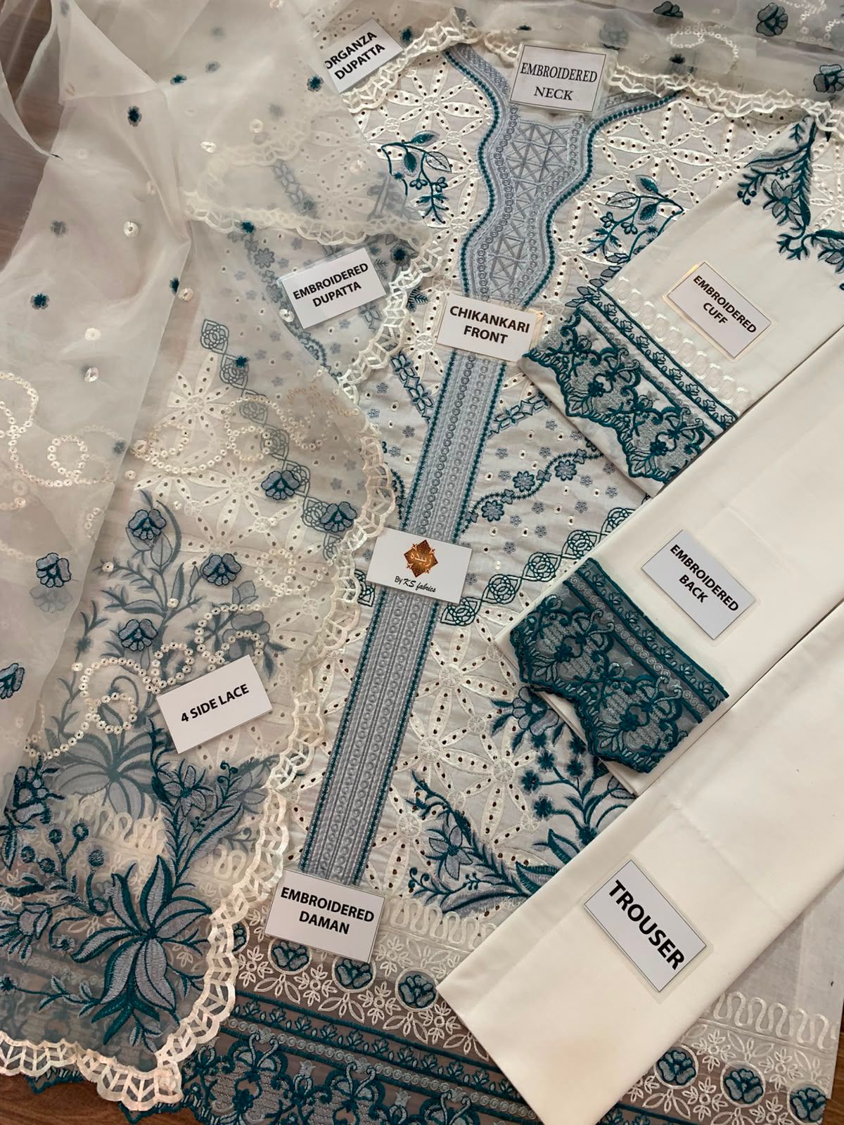 Aneela's lawn cotton dress
