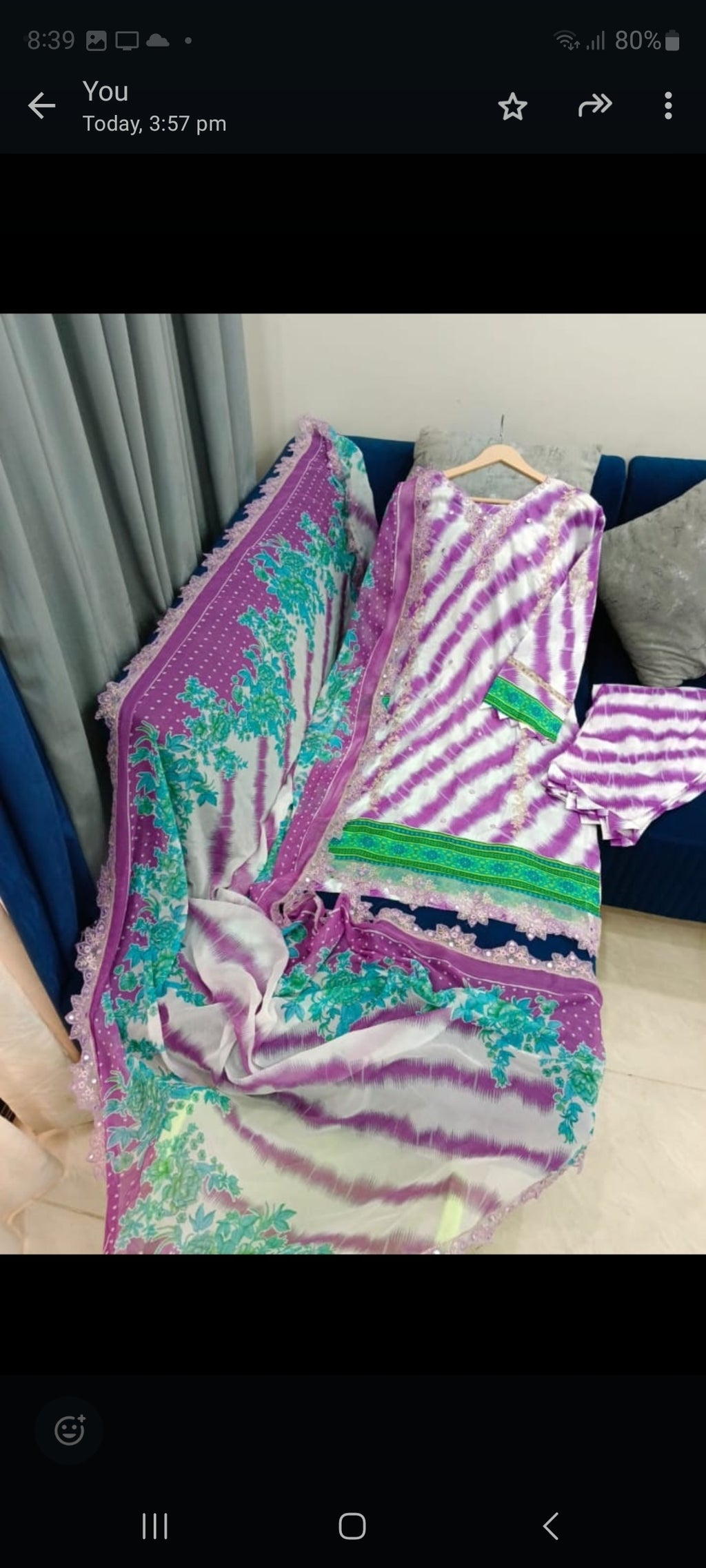 Charizma lawn embriodered dress