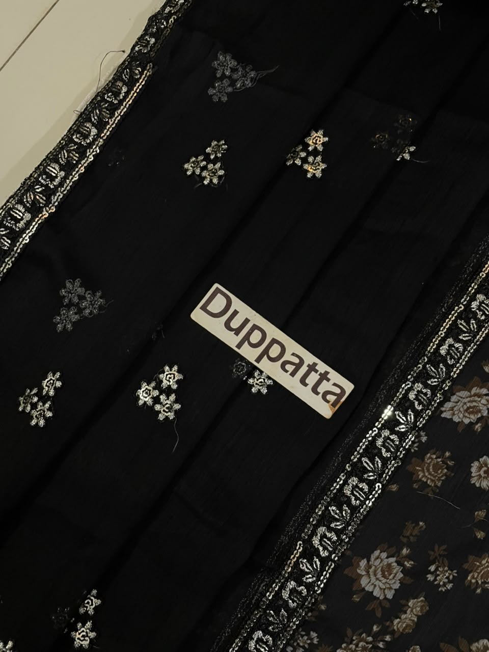Baroque luxury chiffon dress