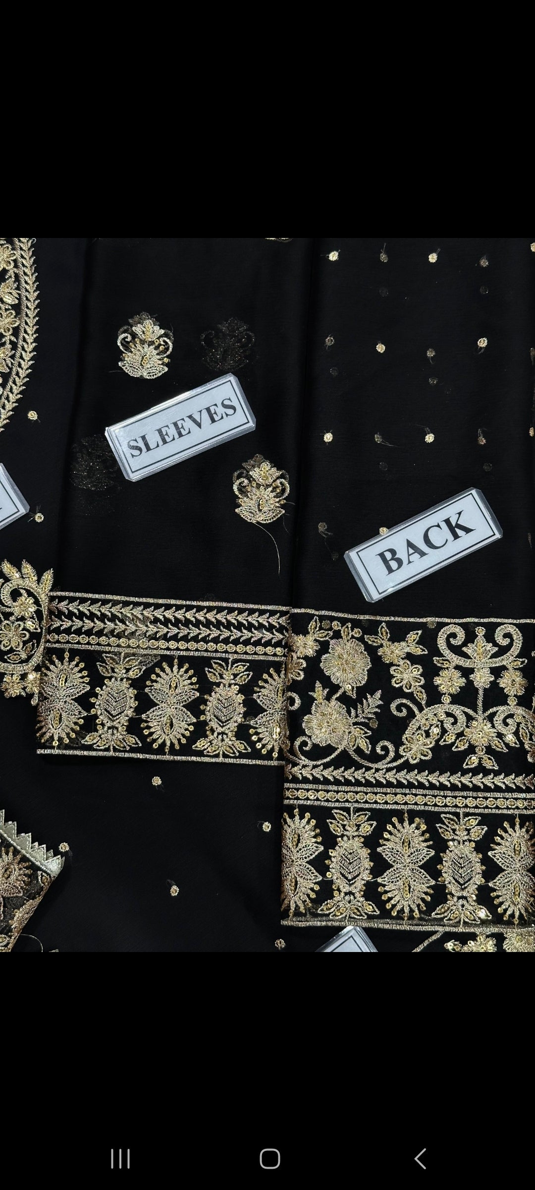Haseen's formal dress