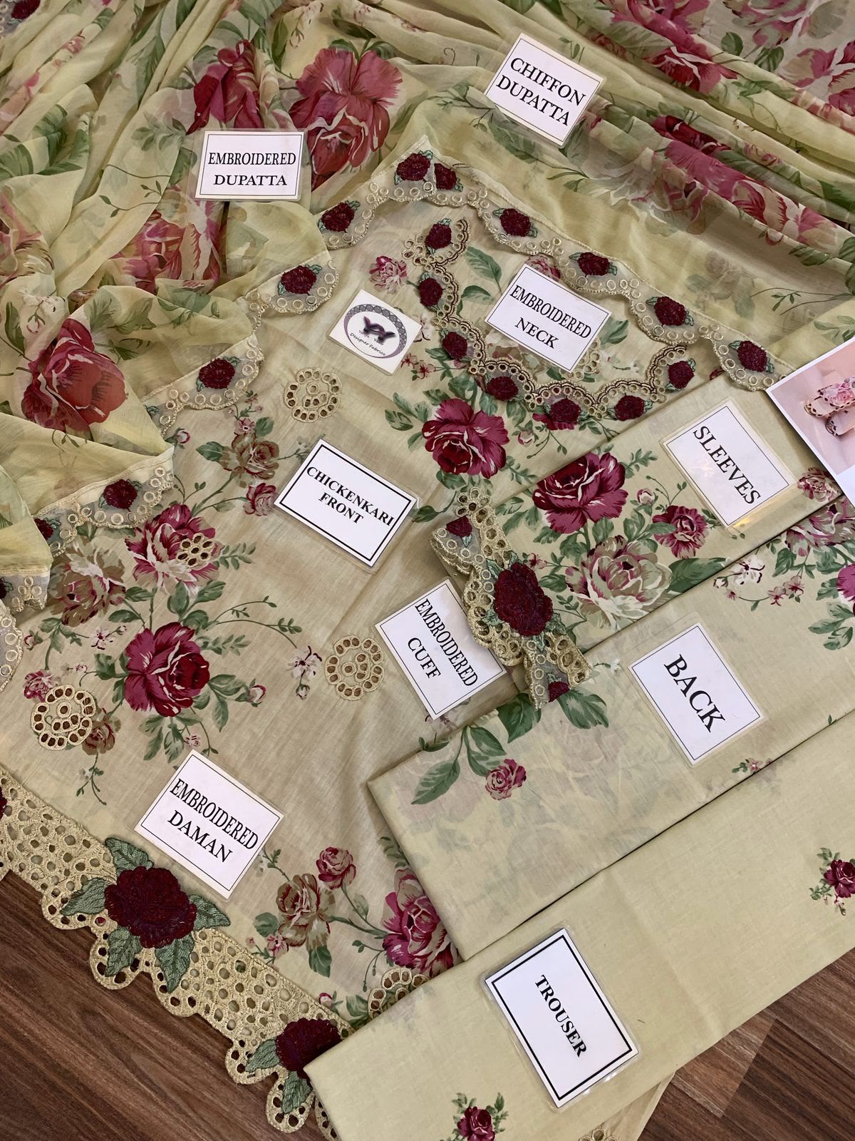 Iznik lawn dress