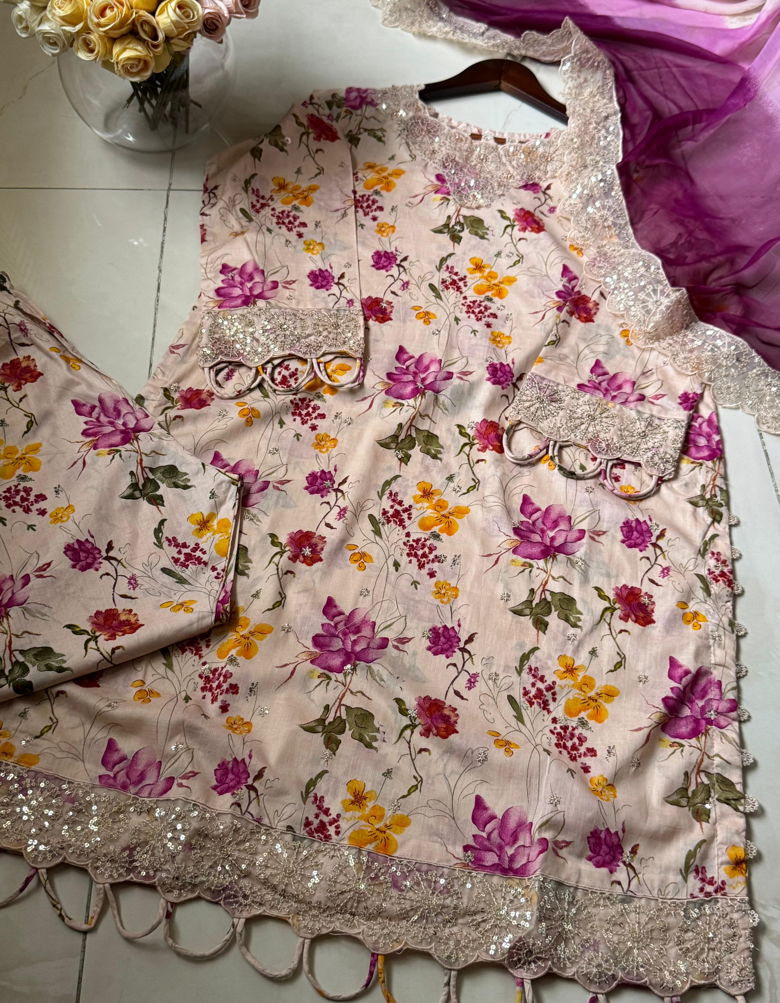 Beautiful lawn readymade dresses